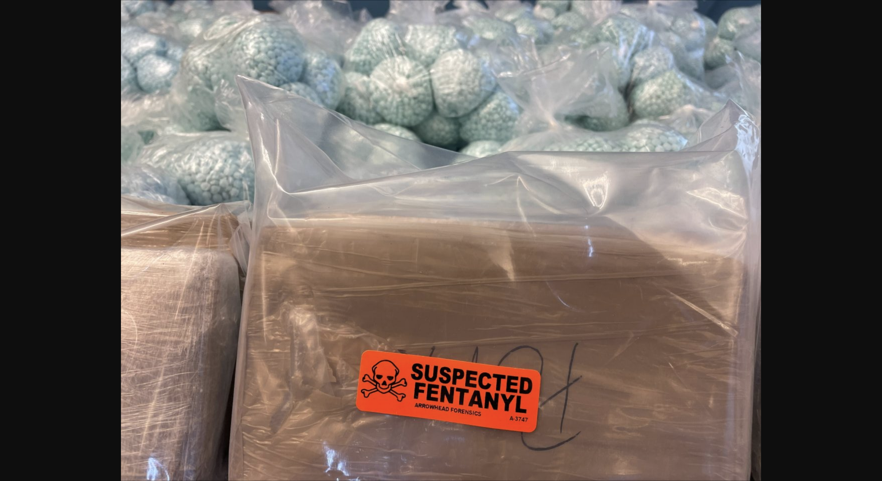 Adquiere un trastero y descubre uno de los mayores depósitos de fentanilo jamás registrados.