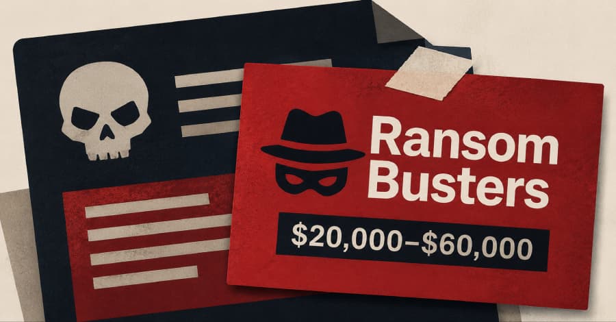 Ransom Busters afirma haber hackeado servidores de ransomware y pide a las víctimas hasta $60,000.