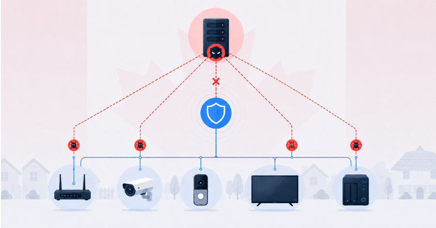La agencia de espionaje de Canadá utilizó una orden pionera para limpiar dispositivos infectados por botnets.