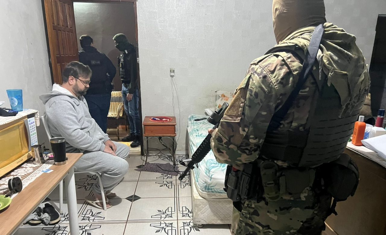 Un brasileño considerado de alto valor se refugiaba en Paraguay.