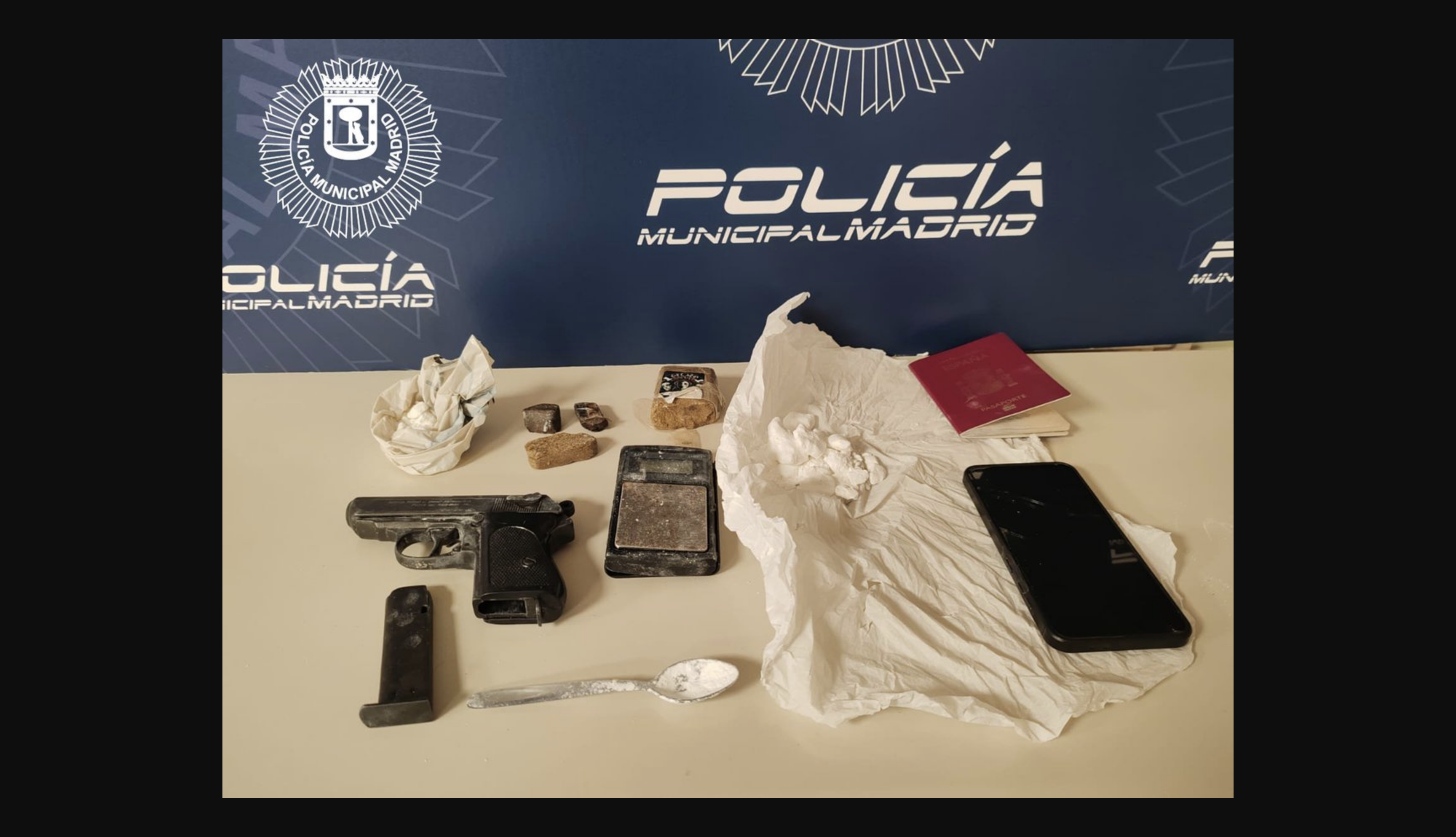Operativo dual contra la distribución de cocaína en Madrid