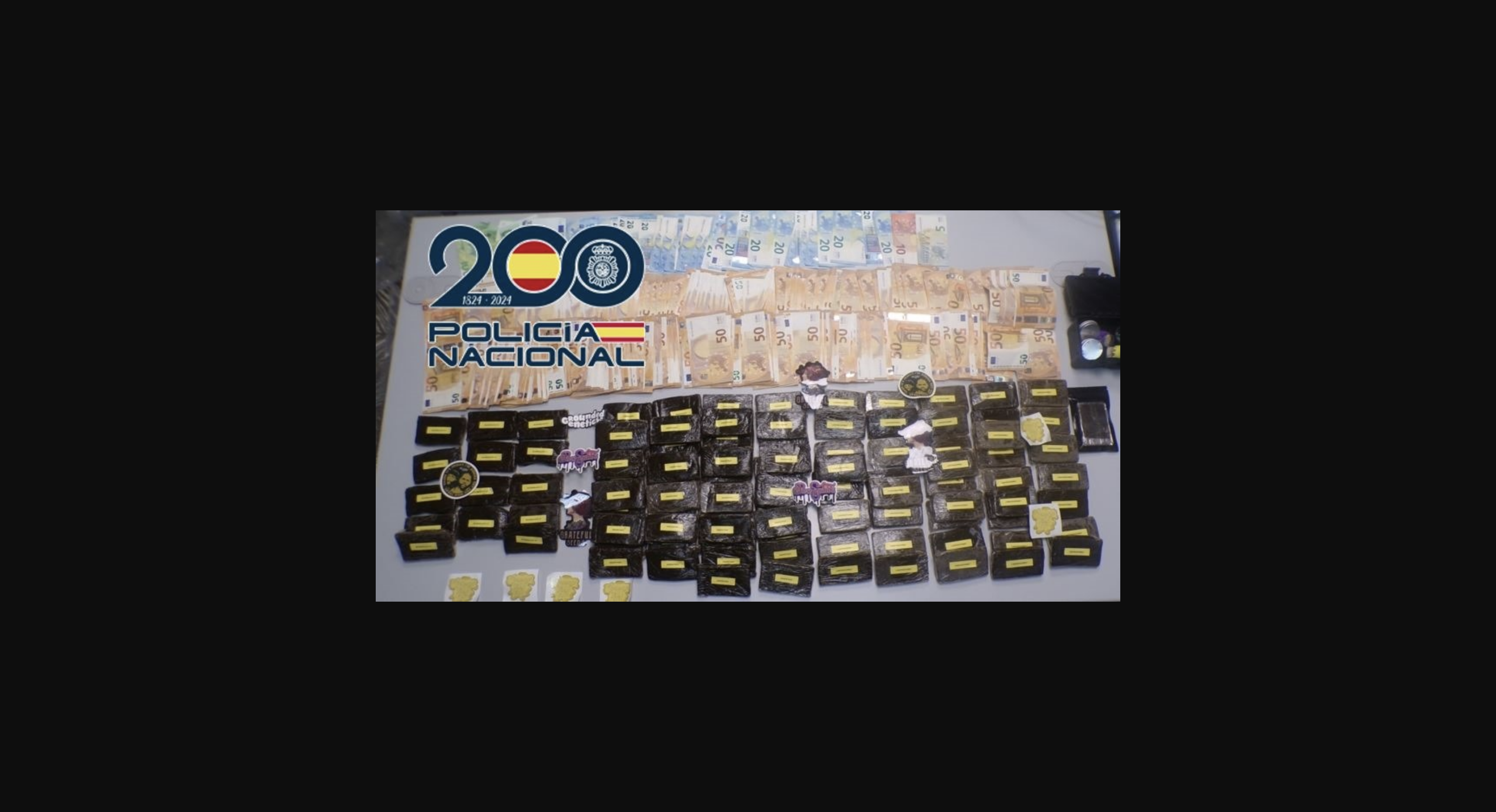 Hallan un laboratorio de producción de hachís en las afueras de Granada