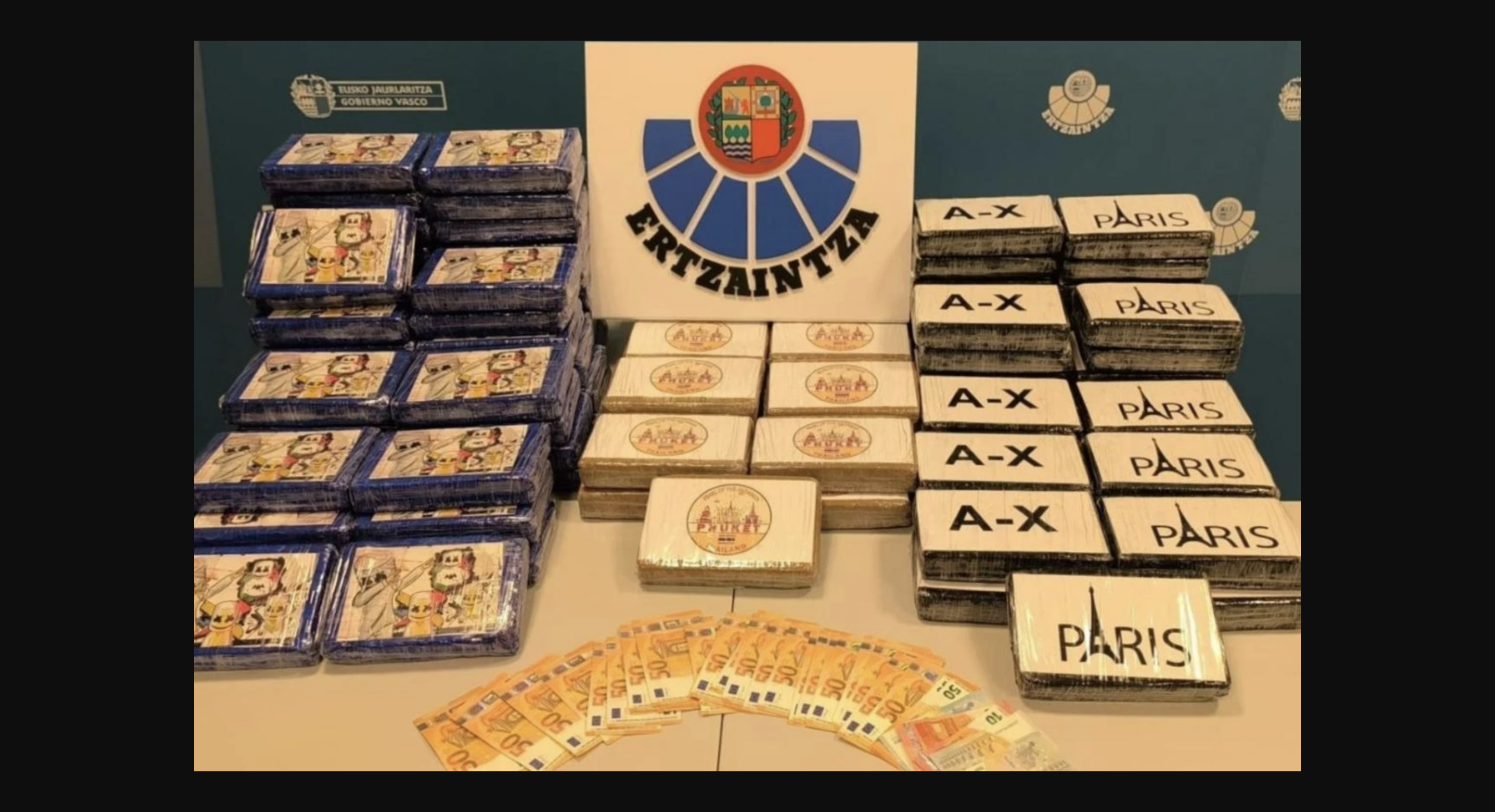 Dos grandes remolques ocultaban 352 kilos de cocaína en el Caribe.