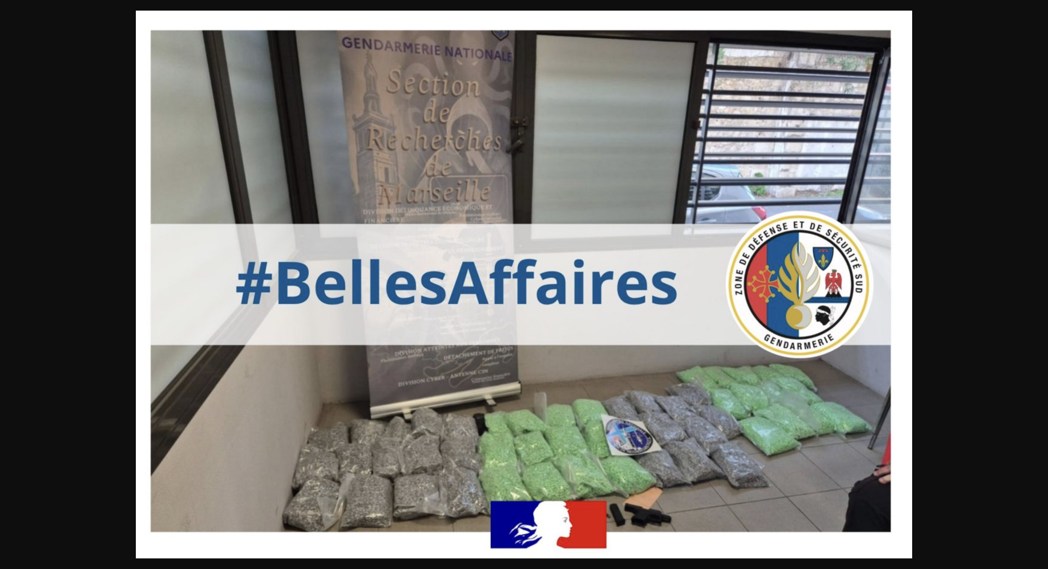 Los narcotraficantes marselleses comerciaban con elevadas cantidades de éxtasis entre Bélgica, España y África.