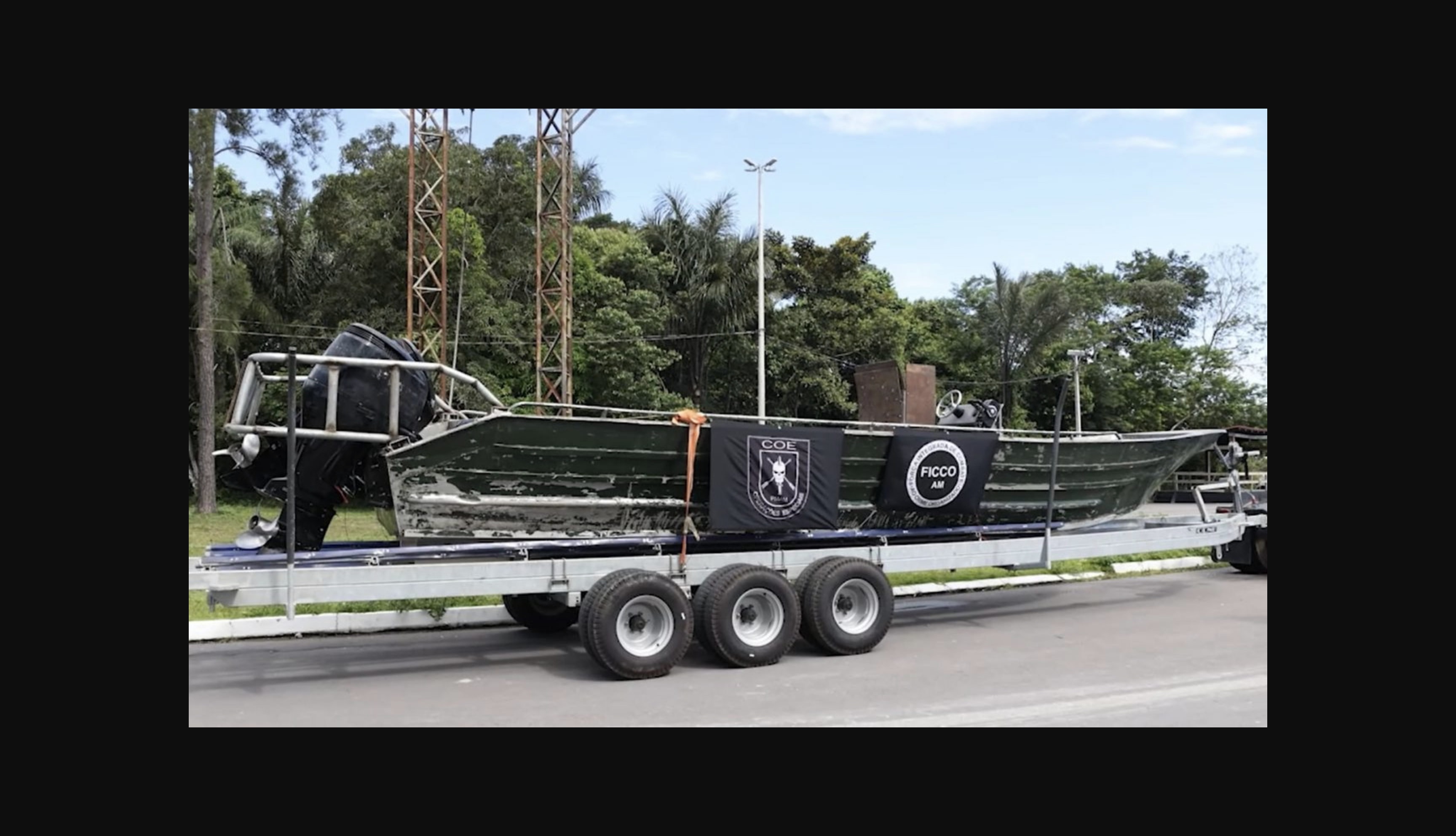 Impresionante incautación de drogas y armas en el Amazonas