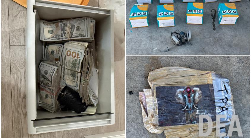 Tres arrestados en un laboratorio de cocaína en el sur de California